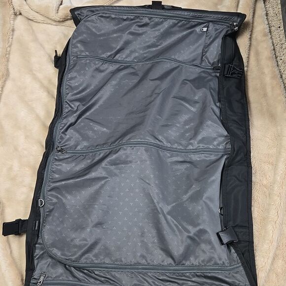 Tumi Ballistic Nylon Black Garment Bag Luggage Travel Suitcase - Picture 12 of 12